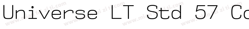 Universe LT Std 57 Condensed字体转换